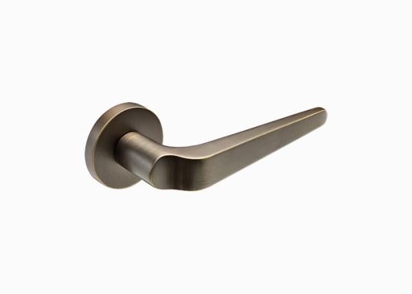 Fashion Brass Door Handles 159mm 63mm Bronze Black Bronze PVD Chrome Lever Door