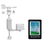 Professional Temperature And Humidity Outdoor Wireless Weather Station With Rain