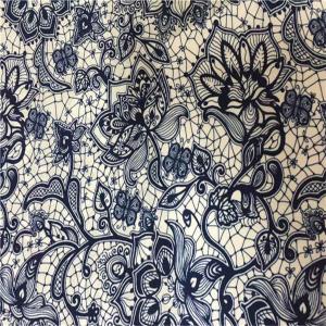 Quality High Twist Crepe Fashion Print Fabric With Good Moisture Permeability wholesale