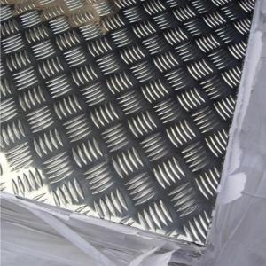 Quality 1050 Pure Aluminium Checker Plate 8x4 5 Bar Finish H26 Temper With Mill Edge wholesale