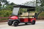4 Seater Electric Golf Car with Specific Storage Basket