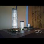 Site Model - New World Land - 1:300 Ningbo K11