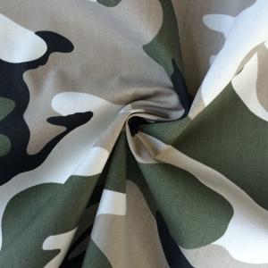 Quality Polycotton Blend Camouflage Fabric TC Poplin Fabric Plain Weave 1/1 wholesale