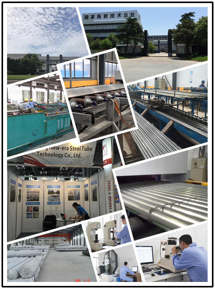 Grade A C D Electric Resistance Welded Steel Pipe Steel Boiler Superheater Tubes