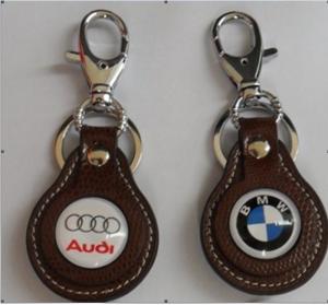 Quality PU leather keychains, keyrings, keyfolders, keyfinders, 3D Leather Keychain, metal wholesale