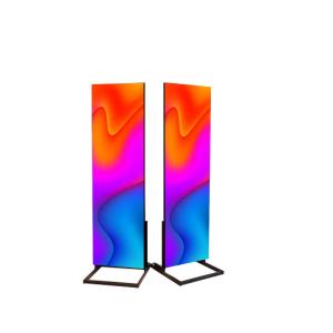 Quality P2 P2.5 P3mm Indoor Outdoor Advertising Full Color Flexible Installation Billboard Floor Standing LED Poster Screen for wholesale