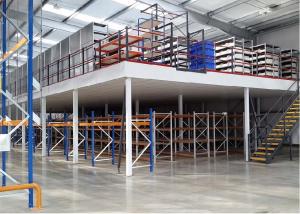 Quality 1000Kg/M2 H Beams Warehouse Structural Shelving Supported Mezzanine wholesale