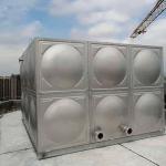 Large Welding SUS304 Water Tank on Roof for Life Water Storage