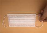 Civil Earloop 3 Ply Disposable Non Woven Face Mask / Anti Virus Disposable Blue
