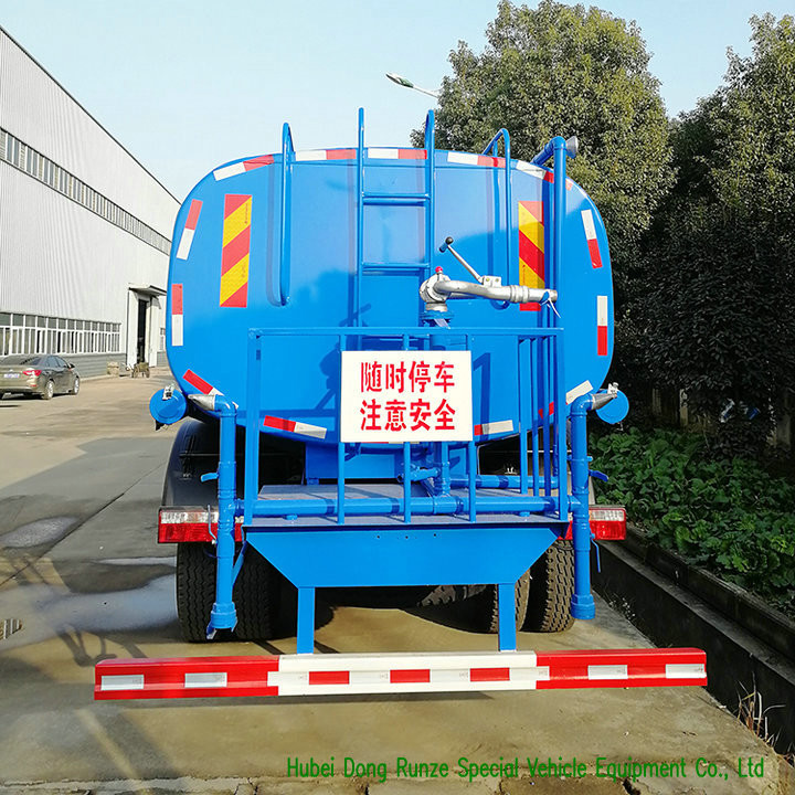 15000L Stainless Steel Potable Water Tank Truck With Water Pump Sprinkler For Water Delivery and Spray LHD/RHD