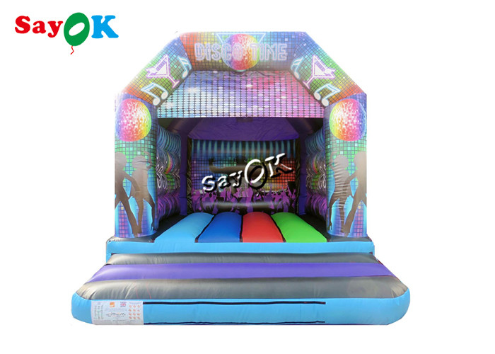 PVC Tarpualin Dj Inflatable Disco Dome Bouncer For backyard