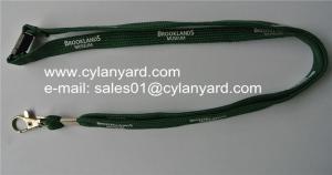 Quality Small wholesale customized tubular neck straps with metal swivel clip wholesale