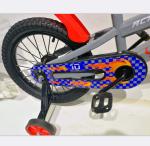 Adjustable Seat Single Speed Childrens Training Wheel Bike Pneumatic Tires For