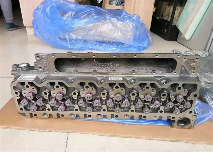 6D107 3977221 24 Valve Cummins Cylinder Head For Excavator PC200-8 5282703 C3977225