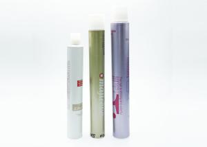 Quality Color Dyeing Cream Squeeze Tube Packaging , 30-100ML Aluminium Cosmetic Packaging wholesale