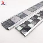 U Shaped Listello Mosaic Tile Borders Anti Slipping 10mm Height