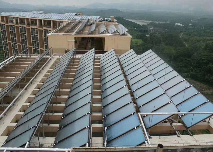 flat plate compact solar water heater 4， flat plate water heater