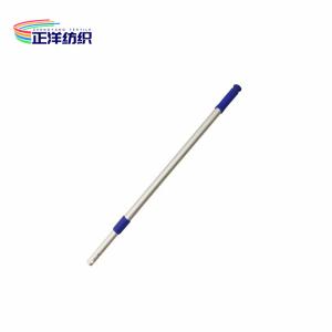 Quality 25mm Aluminum Mop Stick 178cm Length Silver Collapsible Mop Handle wholesale