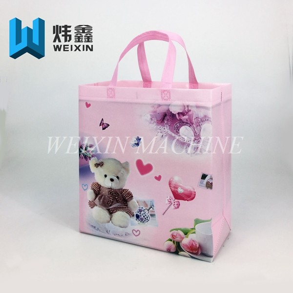 Reusable Ultrasonic Non Woven Bag shopping bag with 100% Non Woven Fabric