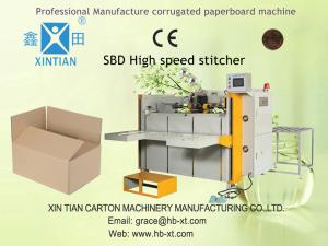 Quality High Speed Automatic Carton Packing Machine , Semi-Auto Stitching Machine wholesale