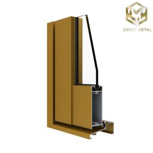 Quality 6000 Series Aluminium Window Profiles for Furniture T5 Temper Bending Welding Punching Services Manufactured Vietnam Fac wholesale