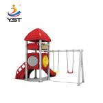 Humanistic Kids Playground Slide Edge Passivation Childrens Plastic Slide