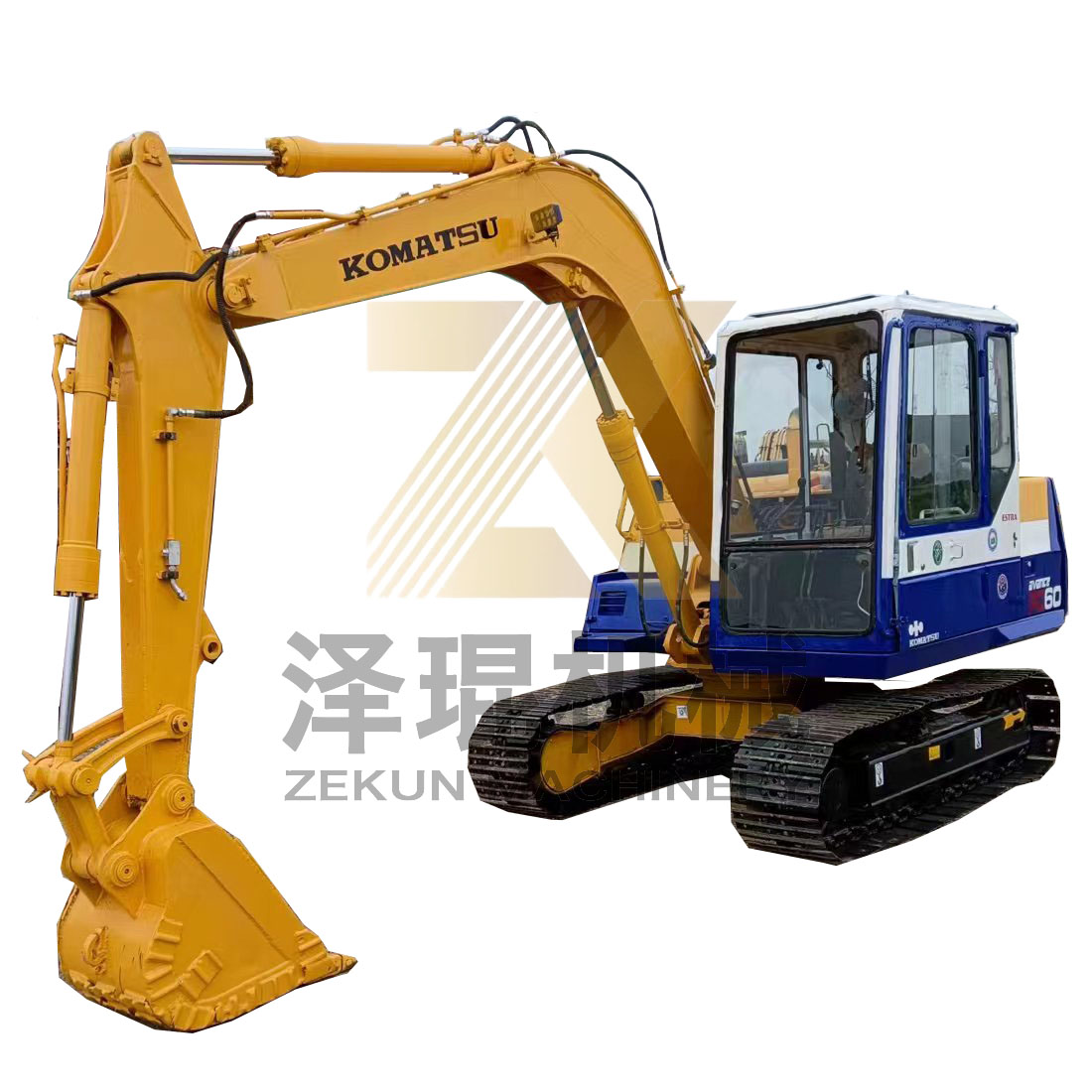 Used Komatsu PC60-5 Excavator at Good with Other Hydraulic Cylinder and in 2022