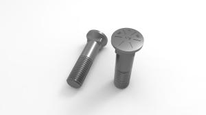 Quality Hdg 2J2548 Plow Share Bolts 9-UNC 3 1 / 2 Dia 7 / 8 wholesale