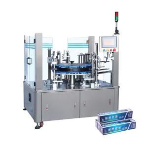 Quality Small Semi Automatic Cigarette Cartoning Machine 1.5Kw 50 Cartons/Min wholesale
