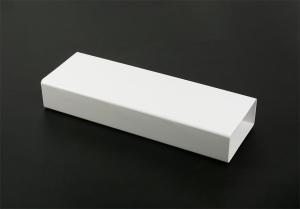 Quality Hard PVC Channel Rigid Plastic Profile Extrusion Square Tube wholesale