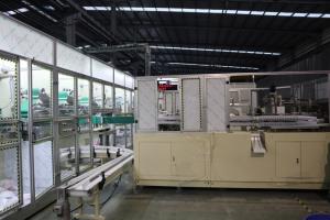 Quality Mitsubishi PLC 0.8Mpa 350pcs/min Lady Menstrual Pad Making Machine wholesale