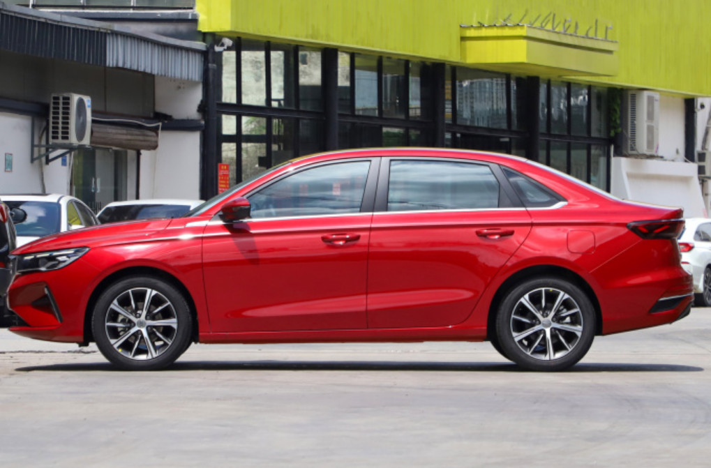 Diesel Or Gasoline Car Geely Emgrand Fourth Generation 1.5L CVT Flagship Type Compact Car