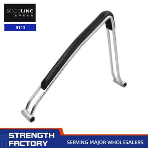 Quality Universal Desk Chair Armrests Electroplate Ergonomic Chair Armrest Chrome Plated wholesale