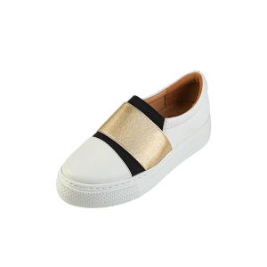 Quality White Loafers Leather Hiking Shoes With Soft Cow Leather Upper wholesale