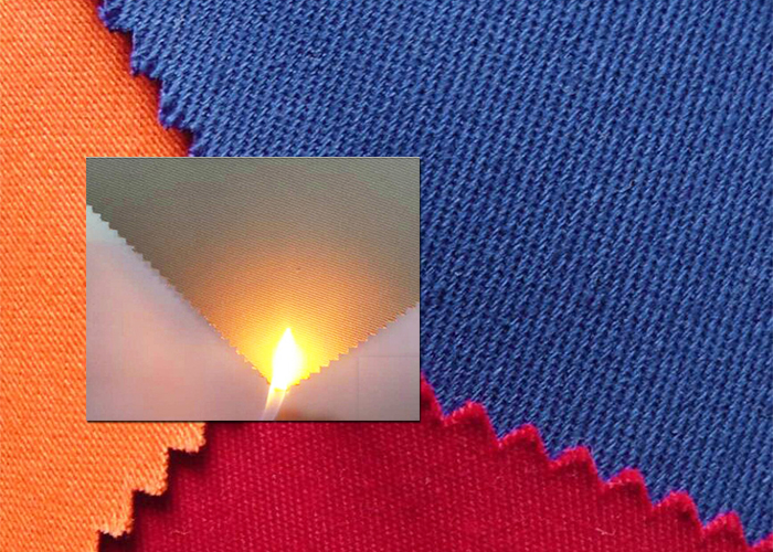 Vat Dyed Fire Retardant Fabric Cotton Nylon Fireproof Canvas Cloth For Coverall