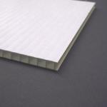 Colorful Corflute Plastic Sheets 4mm Corrugated Plastic Board
