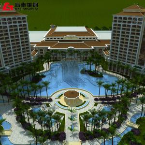 Quality Fireproof Steel Structure High Rise Building Construction Apartment wholesale