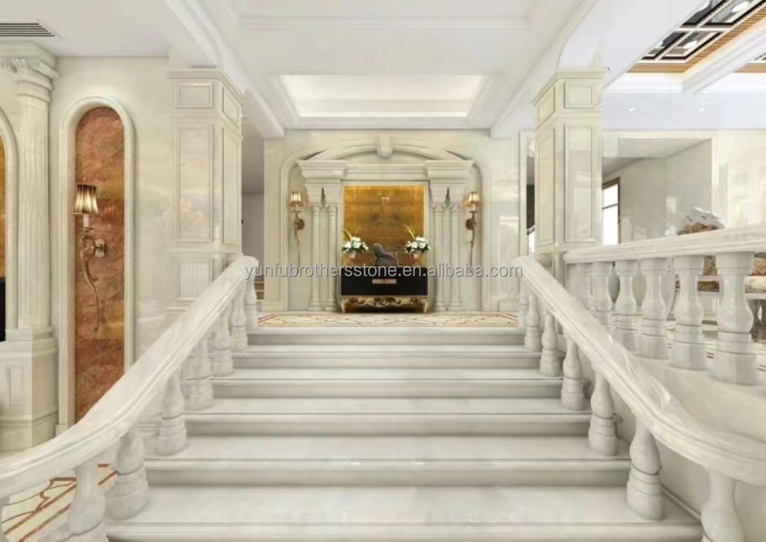 Modern Royal White Onyx Honed Marble Sheet Cut-to-Size Graphic Design Solution for Wall Panel and Dining Table Set