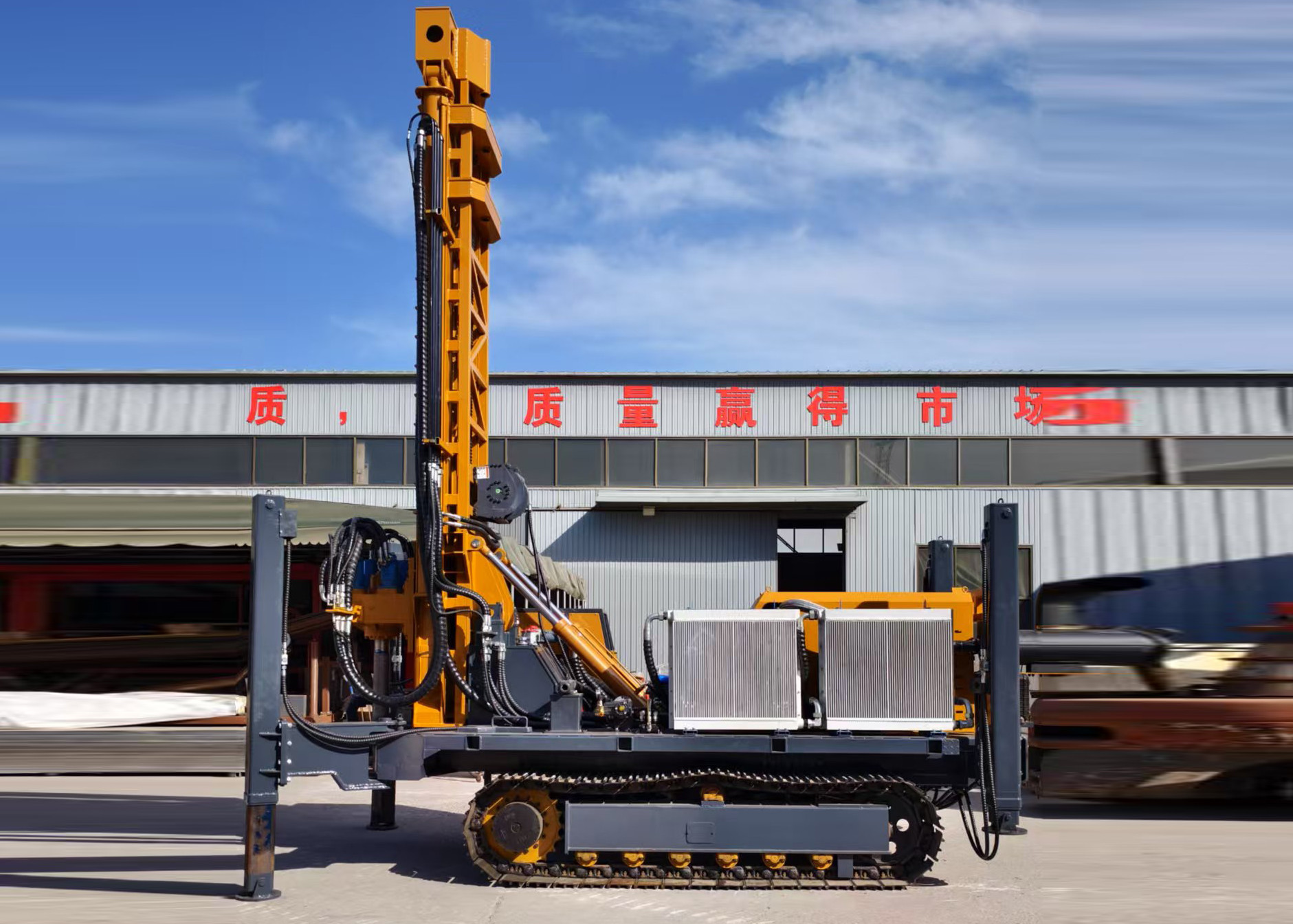 Water Well Drilling Machines With Large Drilling Diameters For Various Geological Formations