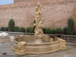 Angel With Wings Statue Marble Stone Water Fountain