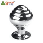 Railing Stainless Steel Sphere Hollow Three Tier Spherical Column For Shopping
