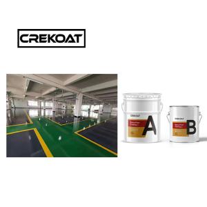 Quality Strength Clear Epoxy Floor Paint Rigid 2 Part Epoxy Paint Abrasion Resistant wholesale