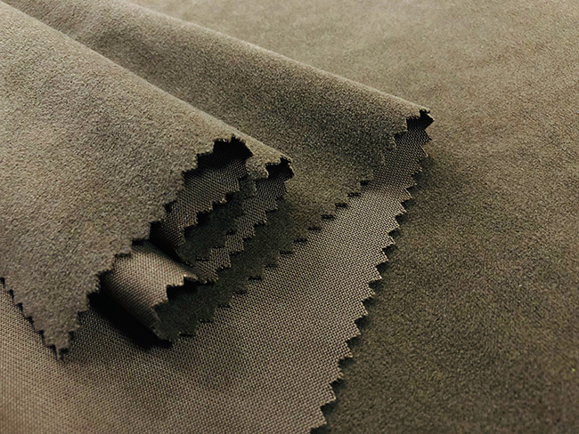 240GSM Brown Polyester Fabric Durable Water Repellent 160cm 100 Percent polyester