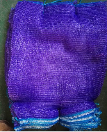 Material Pe Reusable Mesh Produce Bags , Tubular Knitted Plastic Mesh Sleeving