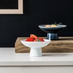 150ml LFGB Savall Salad Bowls White Porcelain Dessert Plates