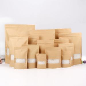 Quality Candy Food Standing Foil Kraft Paper Pouches wholesale