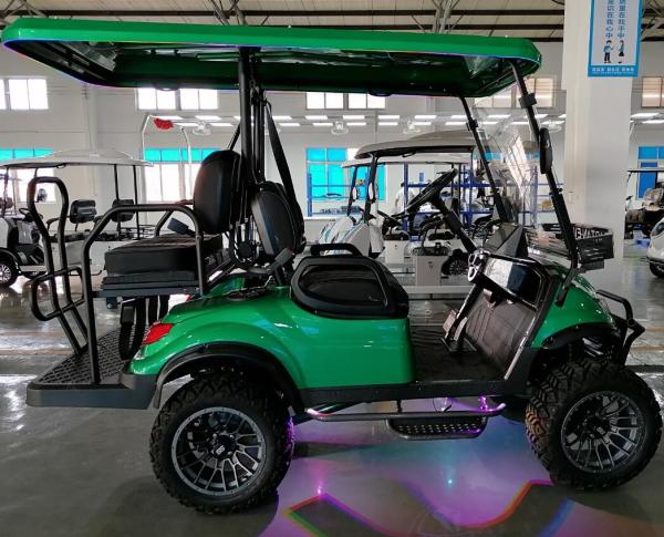 OEM ODM 4 Wheel Disc Brake Off Road Wheel High Chassis Mini Electric Golf Carts