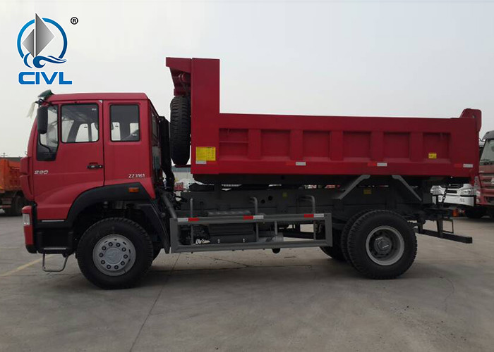 New Howo Rear Tipper 4x2 Dump Truck 10-20t Tipper For Construction Material