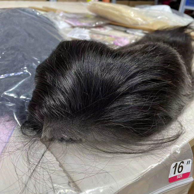 Straight Front HD Lace Glueless Wig Pre Cut Human Hair Ready To Go 10A