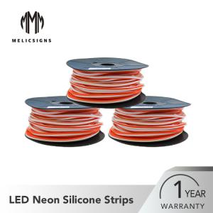 Quality Waterproof 50 Meter 220V Orange Silicone Neon LED Strip wholesale